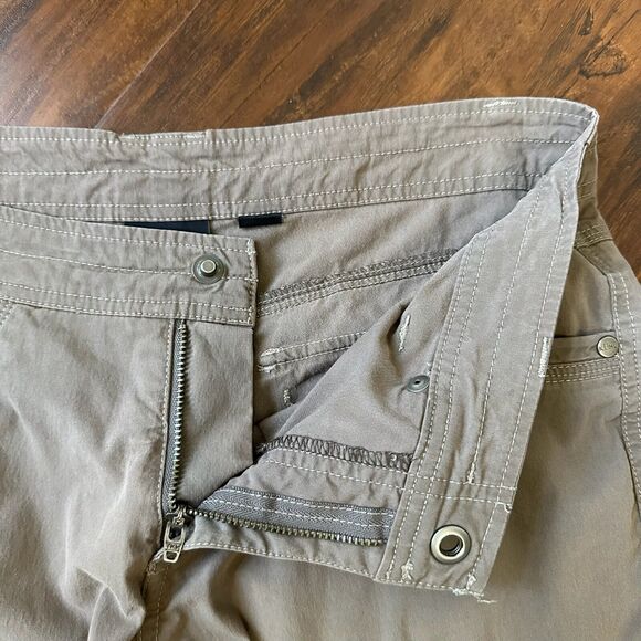 KUHL Womens Cargo Outdoor Shorts Utility Stretch in Brown - Picture 5 of 11